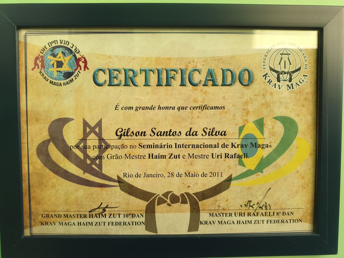 Certificado seminário Haim Zut